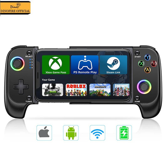 DinoFire Bluetooth Gamepad Mobile Gamepad Controller